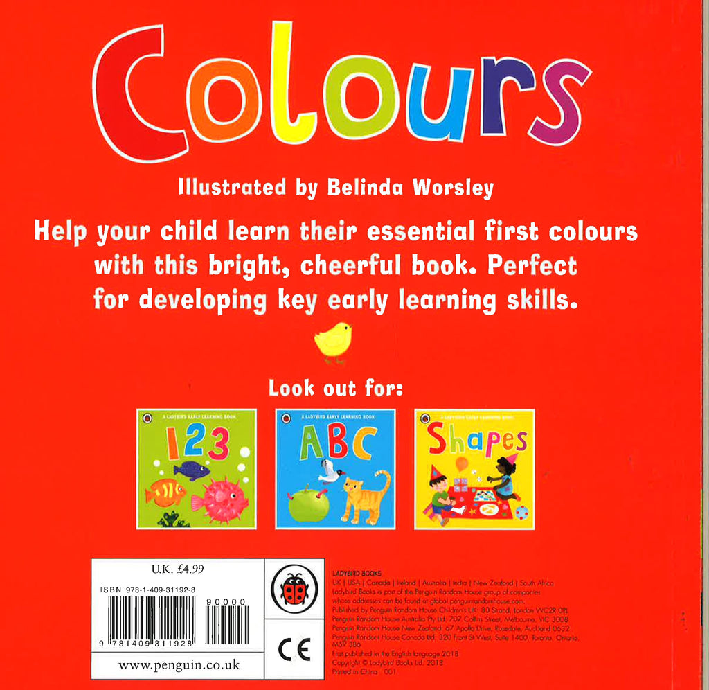 A Ladybird Early Learning Book: Colours
