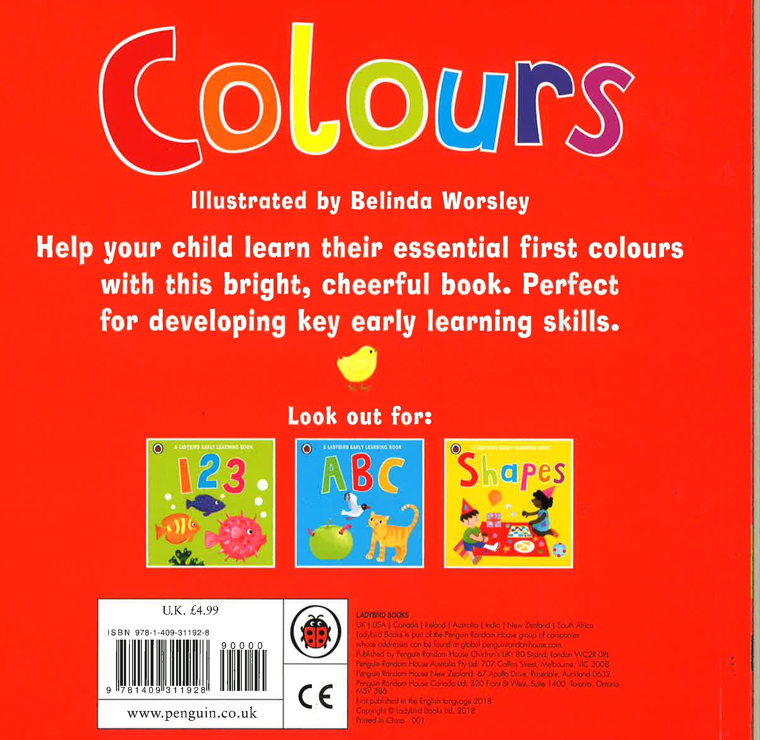 A Ladybird Early Learning Book: Colours