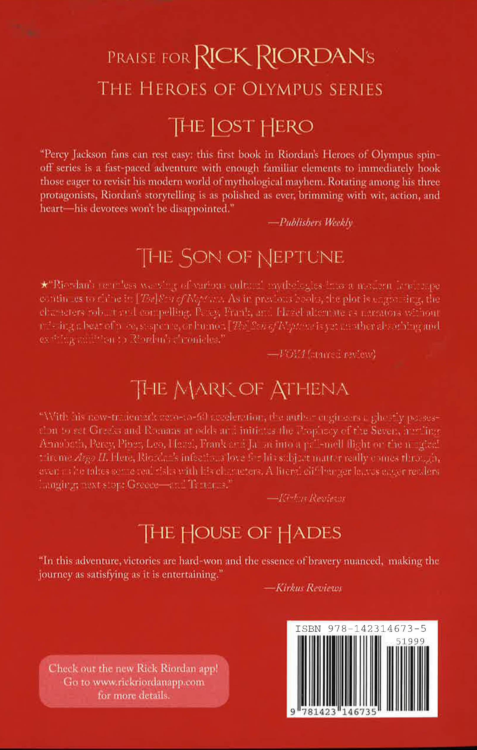 The Blood Of Olympus (Hb)