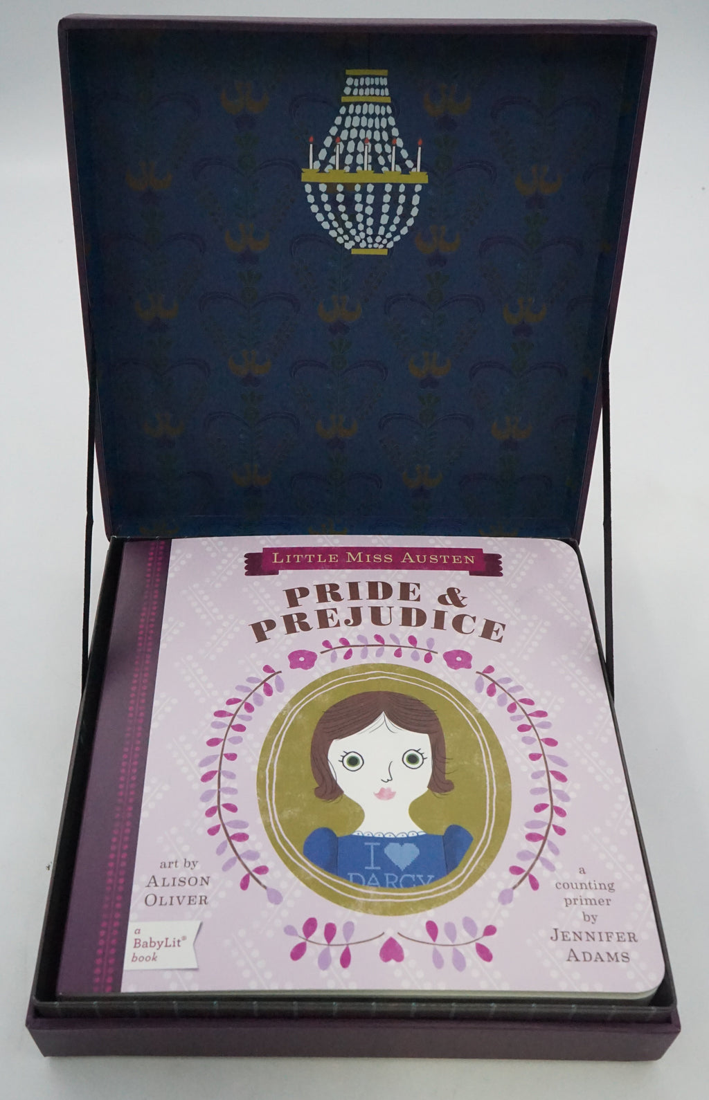 Babylit Pride And Prejudice Counting Primer Board Book And