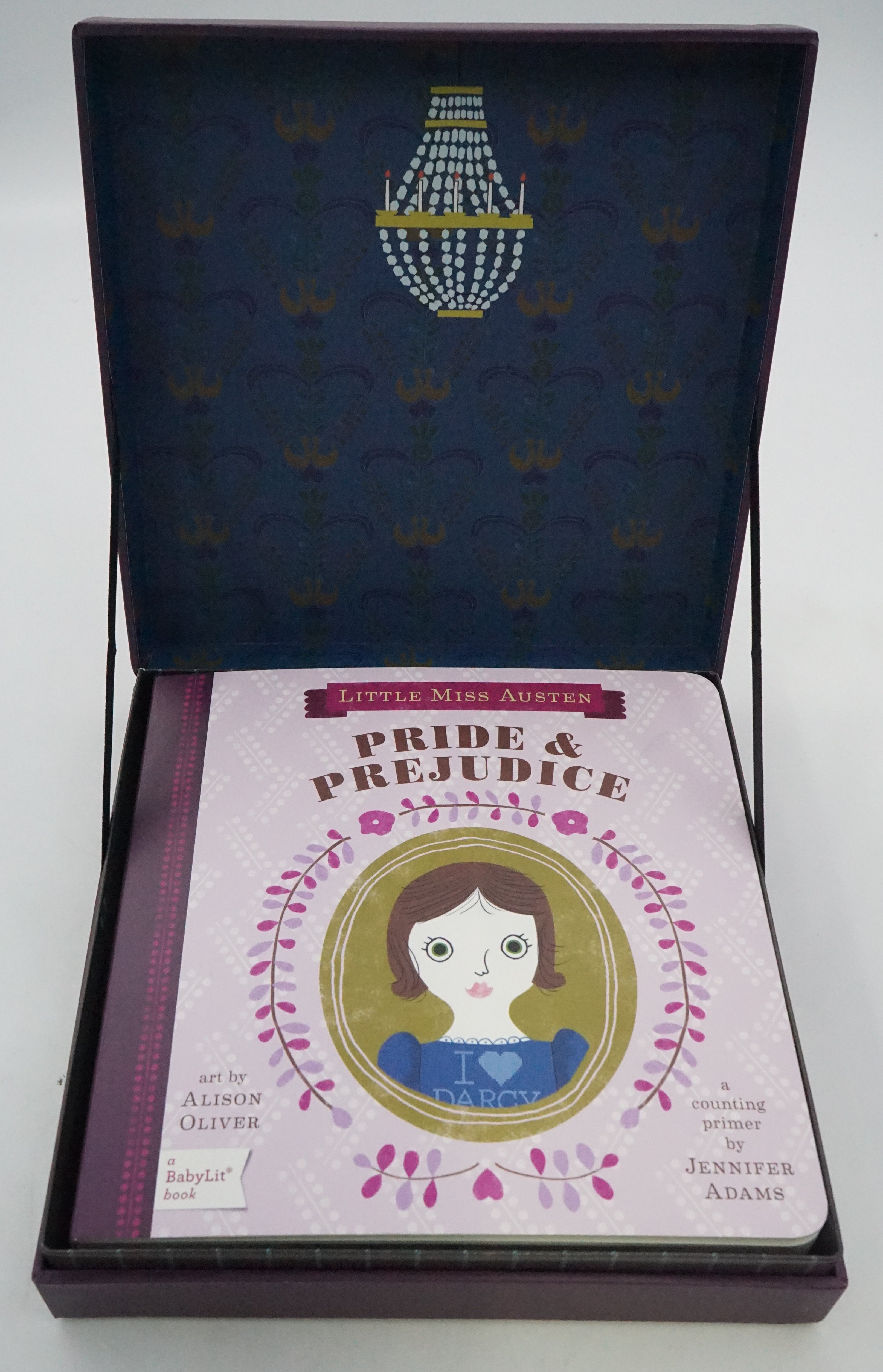 Babylit Pride And Prejudice Counting Primer Board Book And