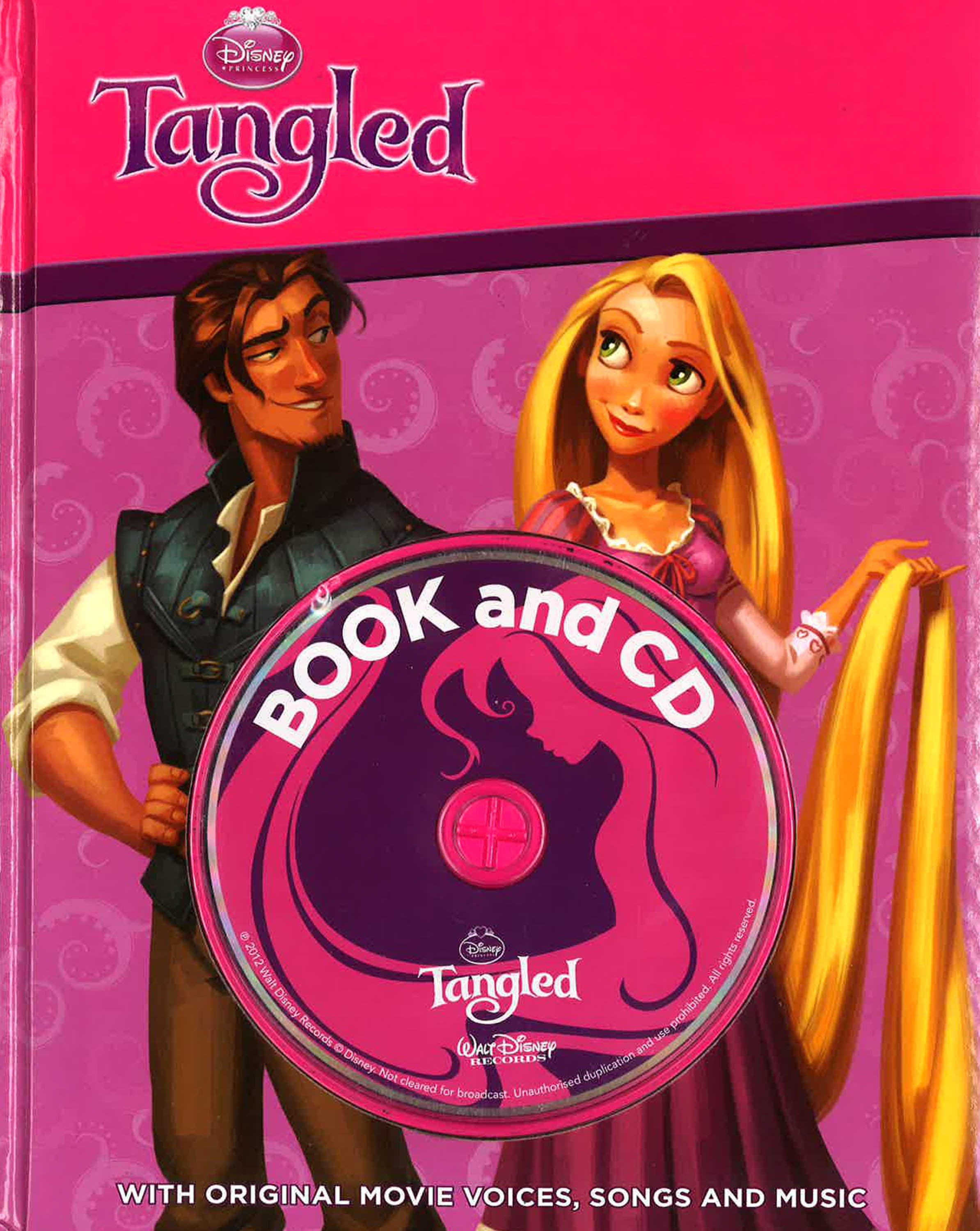 Disney Princess : Tangled (Book And Cd)