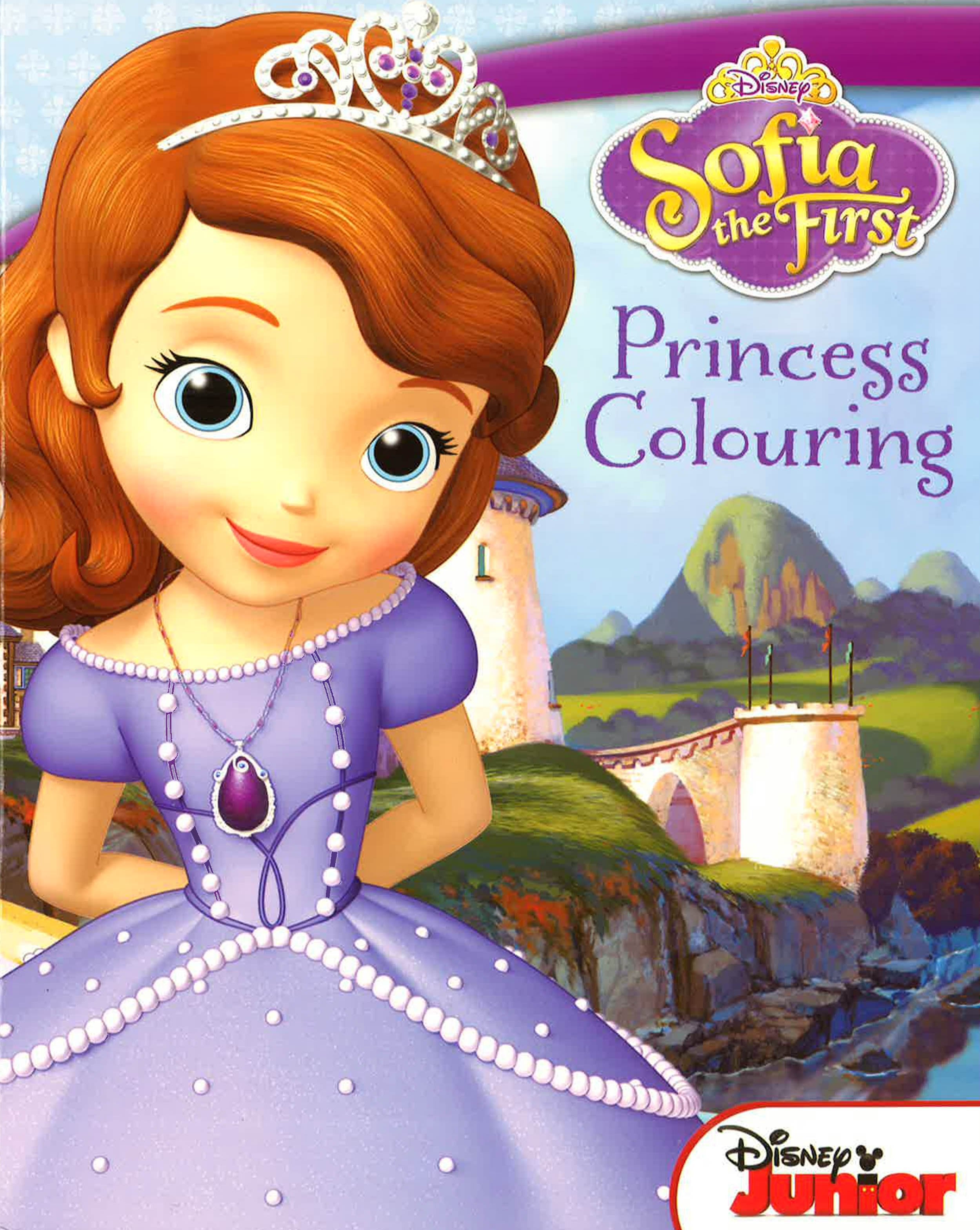 Disney Sofia The First Princess Colouring