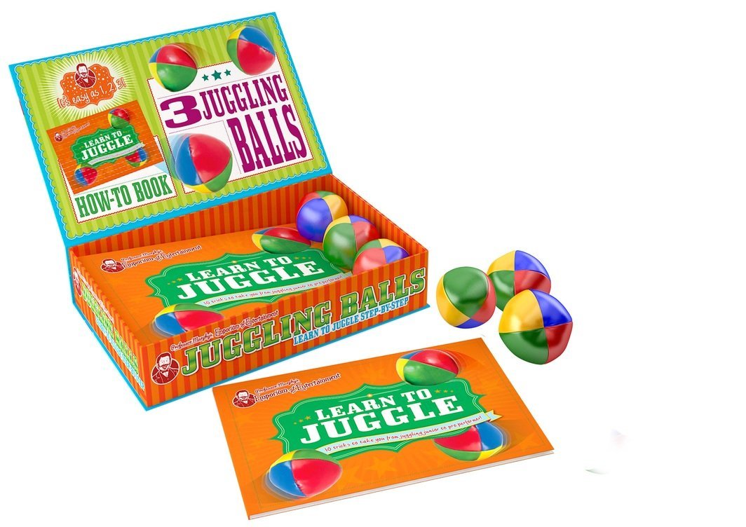 Professor Murphy's Box Of Tricks: Juggling Balls - Learn To Juggle Step-By-Step