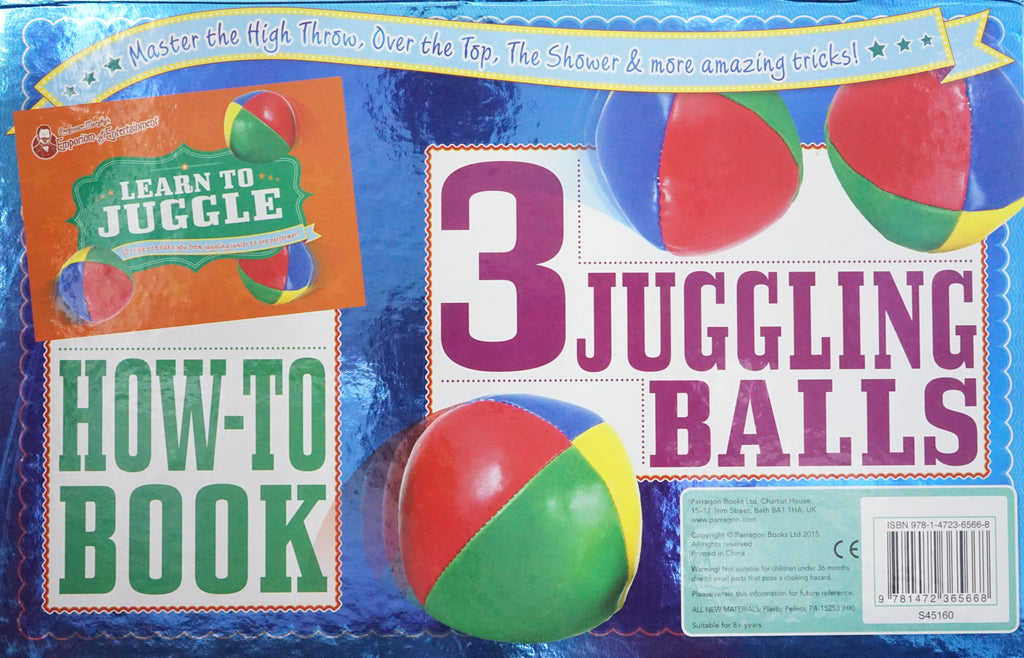 Professor Murphy's Box Of Tricks: Juggling Balls - Learn To Juggle Step-By-Step