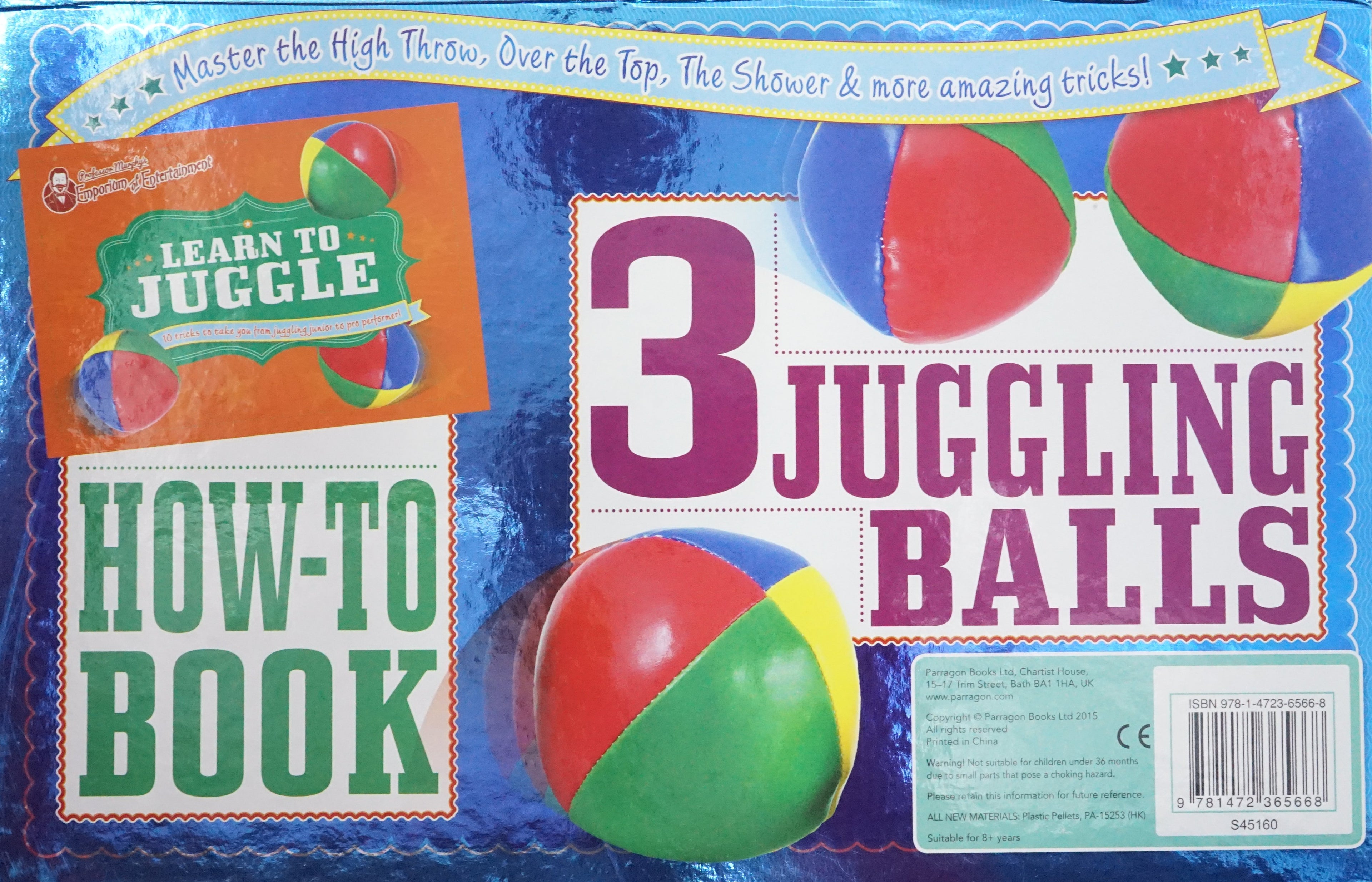 Professor Murphy's Box Of Tricks: Juggling Balls - Learn To Juggle Step-By-Step