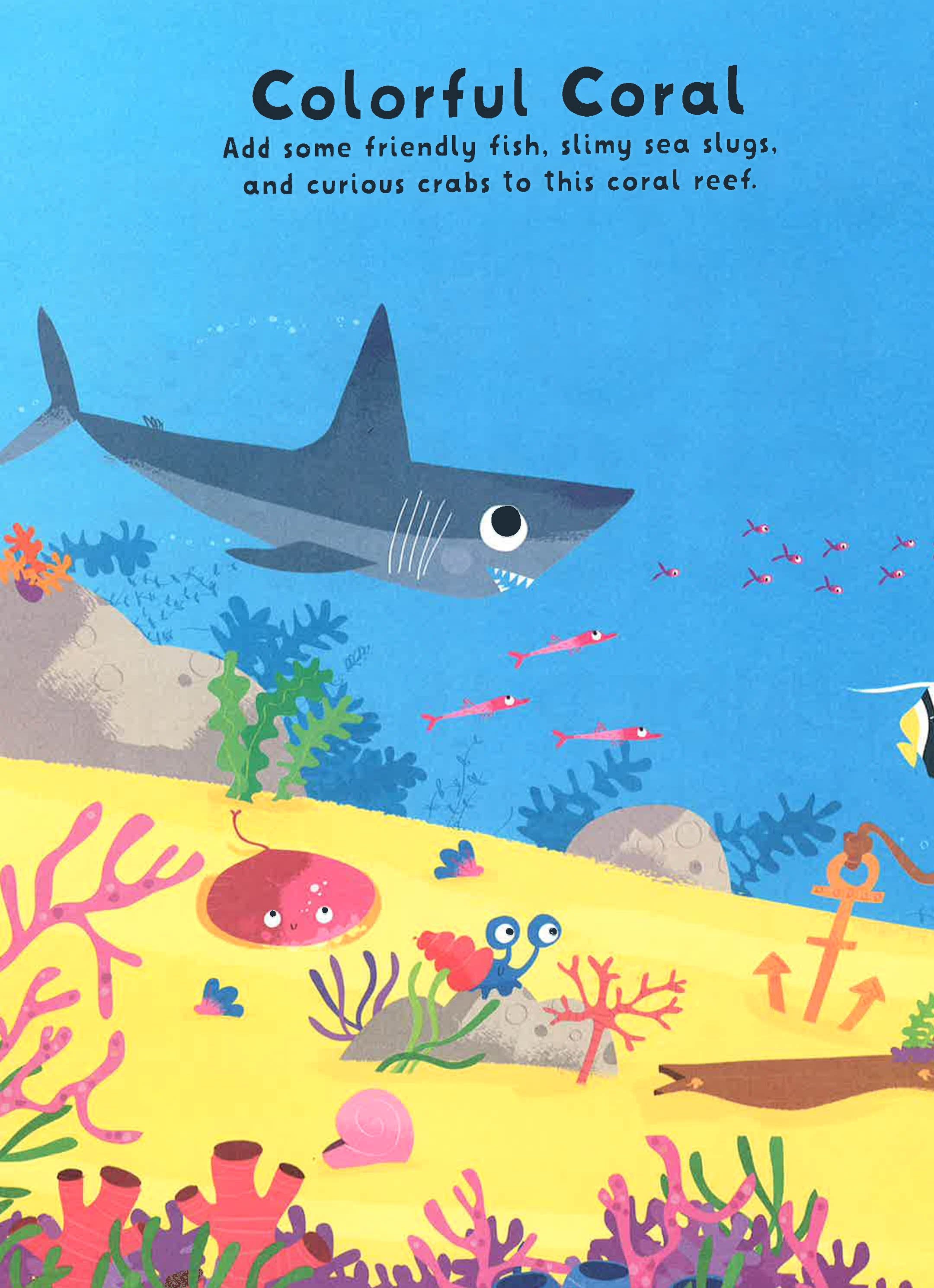 2000 Stickers Under The Sea : 36 Bright And Bubbly Activities!