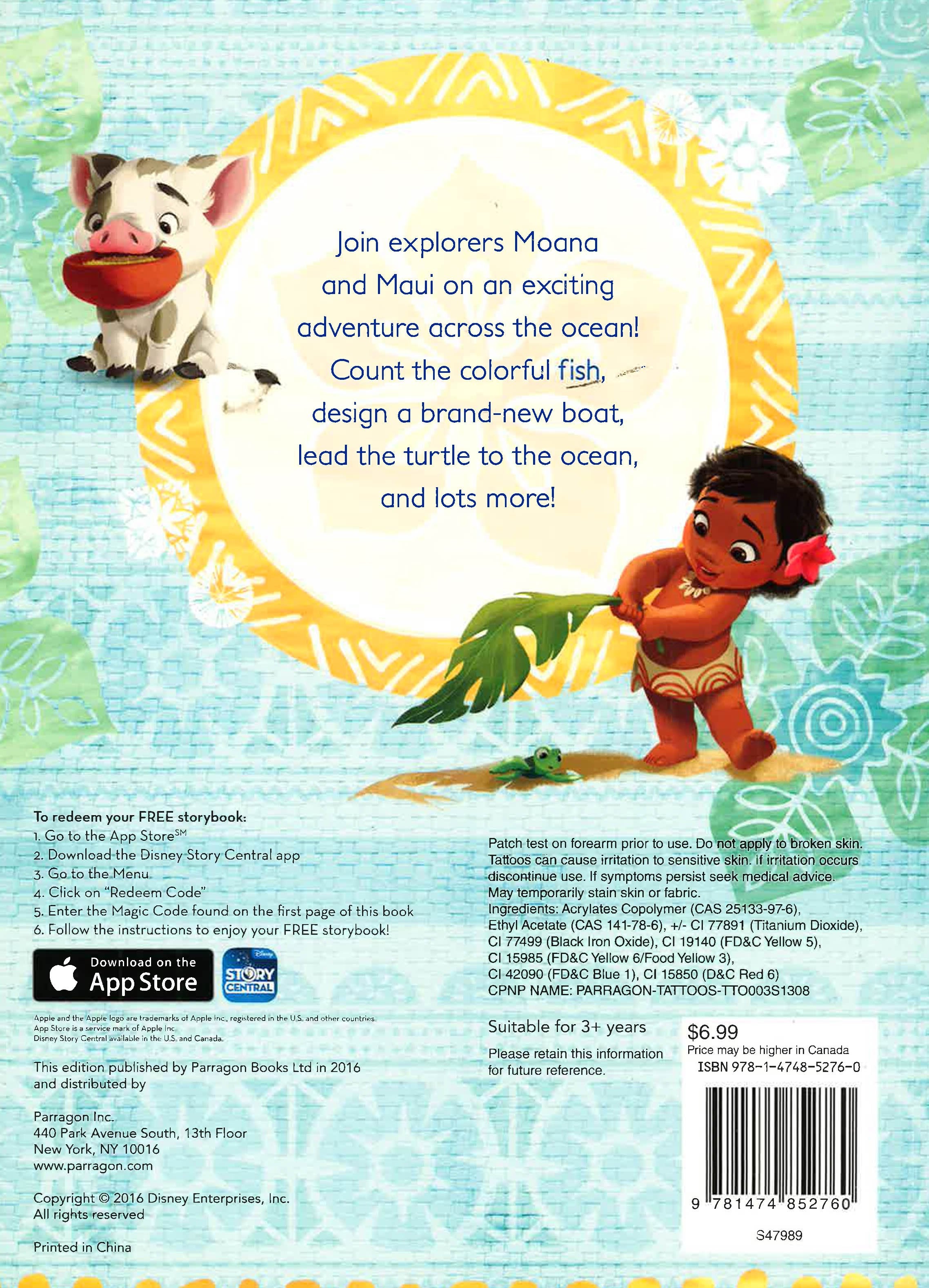 Adventurer Activities Book (Disney Moana)