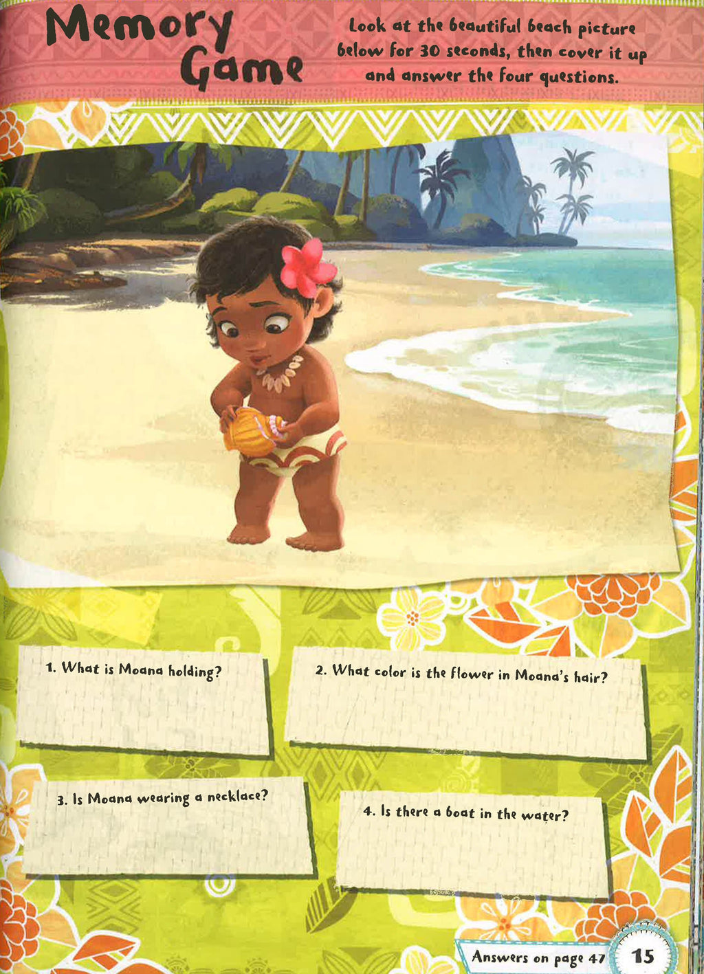 Adventurer Activities Book (Disney Moana)