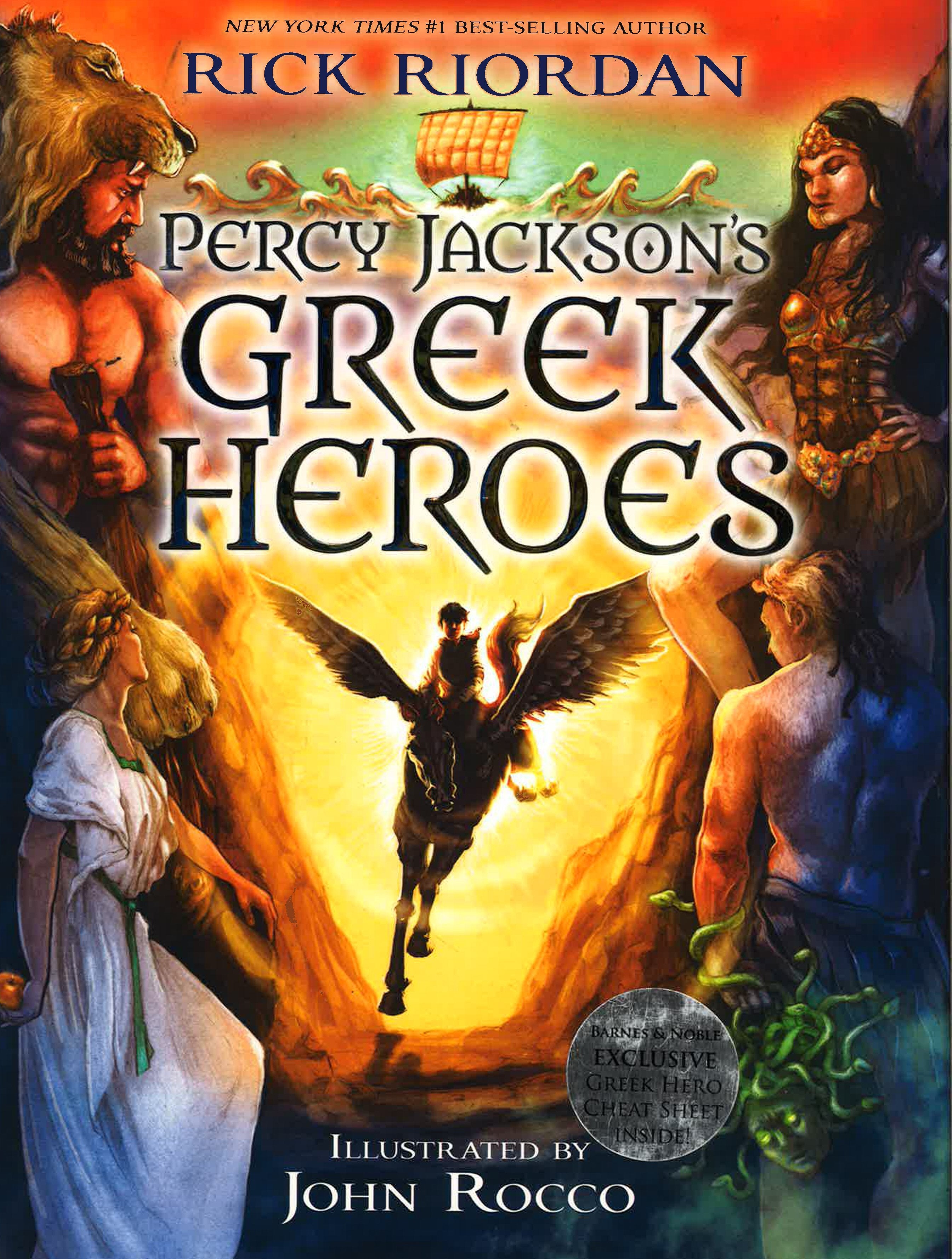 Percy Jackson's Greek Heroes (Hb)