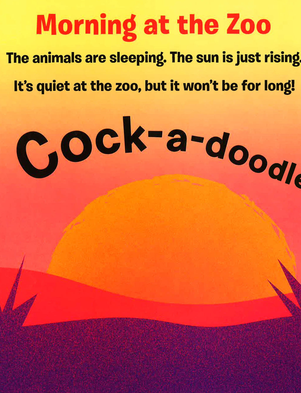 A Day At The Zoo
