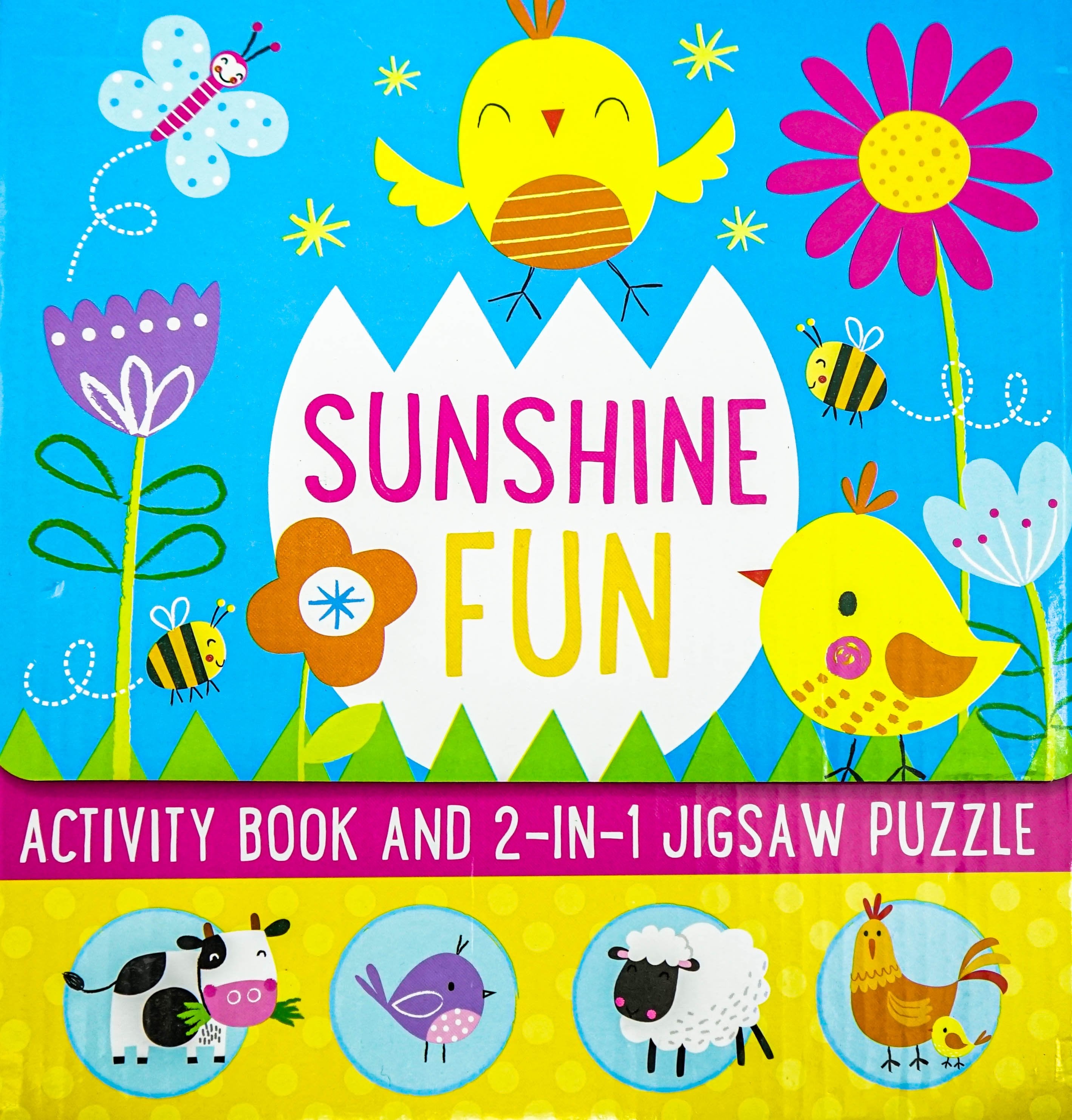 Sunshine Fun: Activity Book And 2-In-1 Jigsaw Puzzle (Jigsaw Pack)