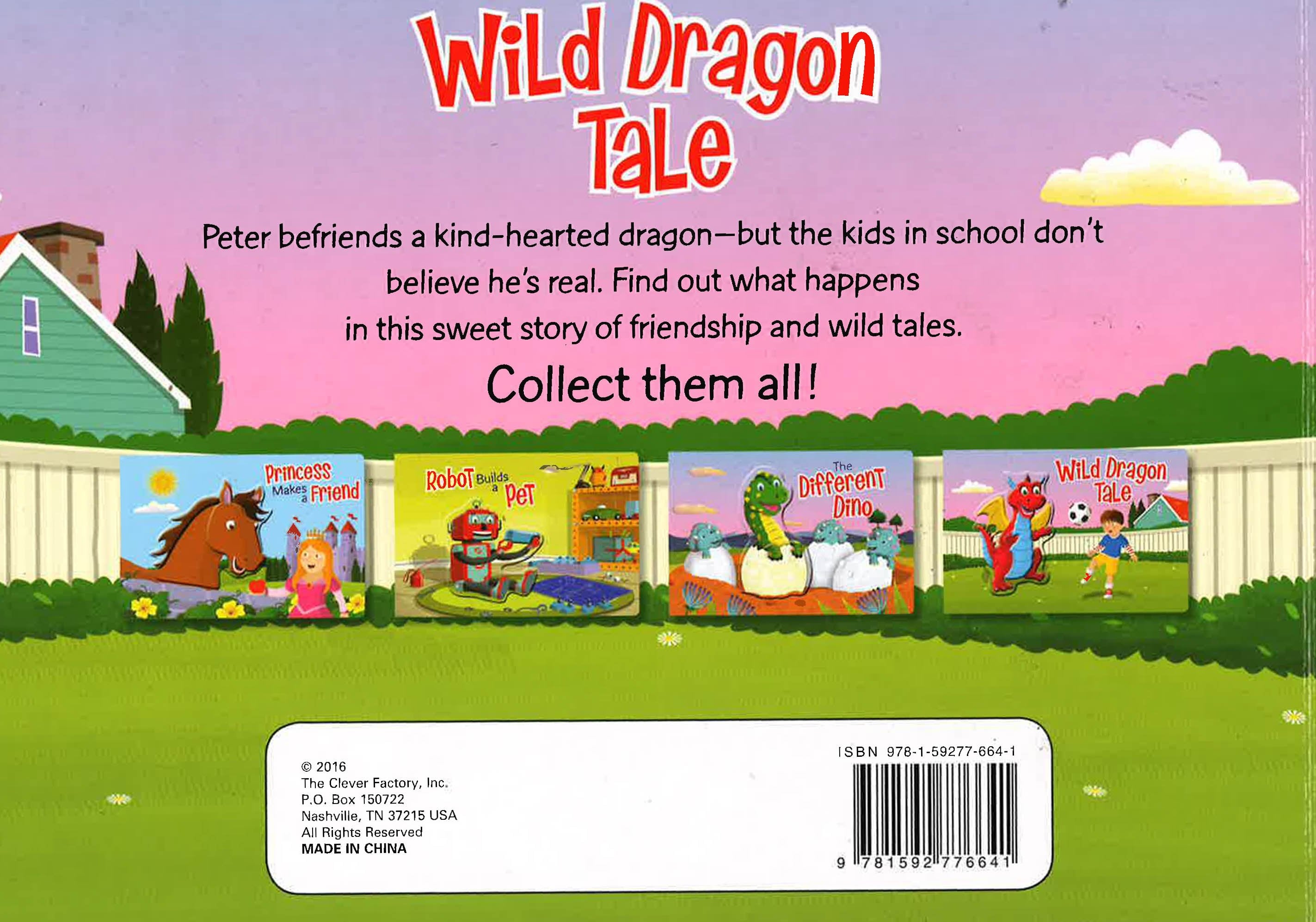 3-D Blister Books (Jo#Bkxc00022) - Wild Dragon Tale