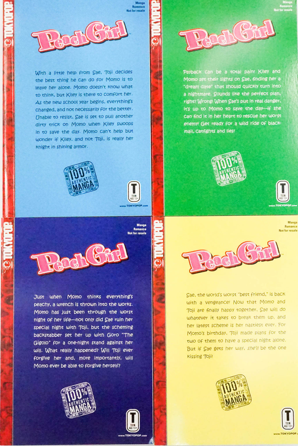 Peach Girl, Volume 2 - Boxed Set
