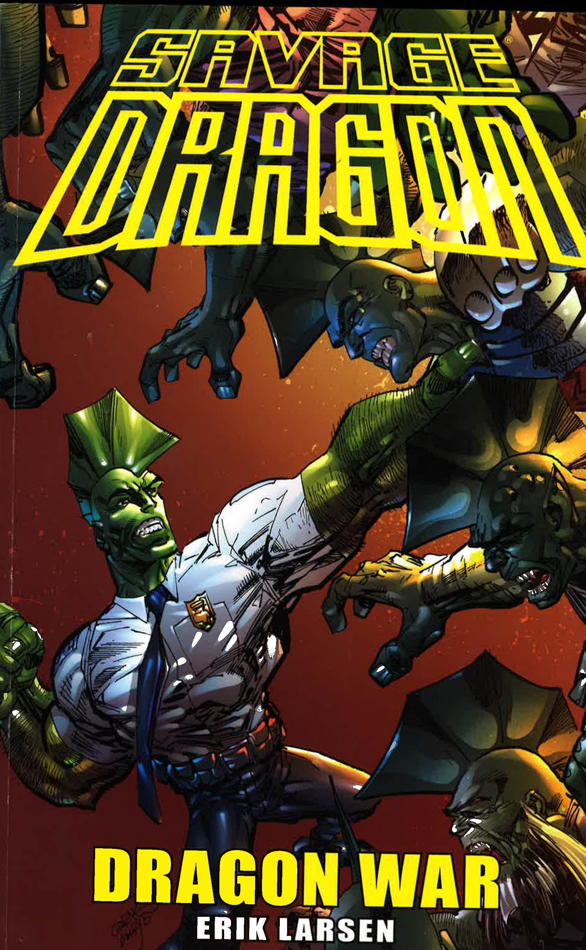 Savage Dragon Dragon War Tp
