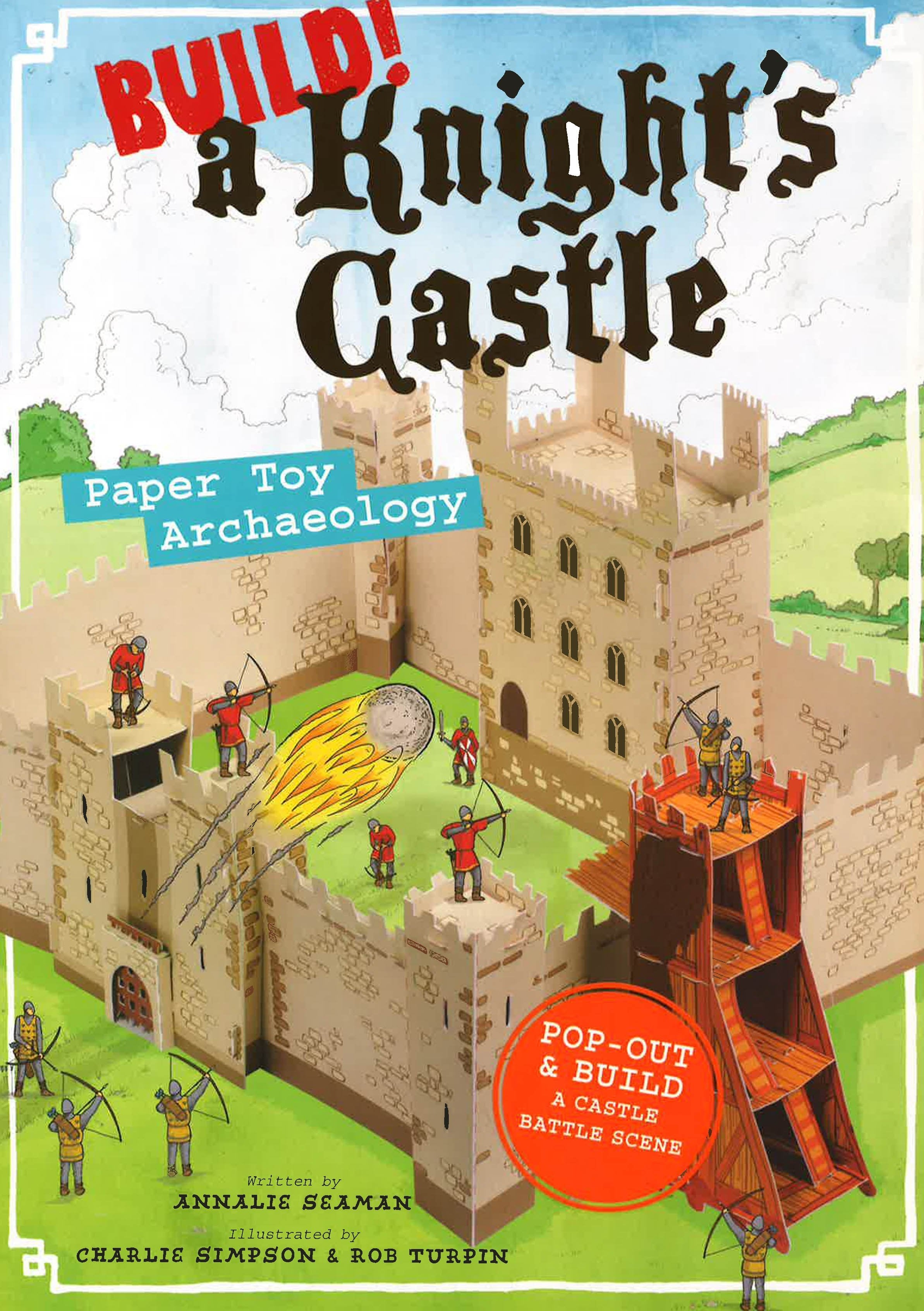 Build! A Knight's Castle: Paper Toy Archaeology