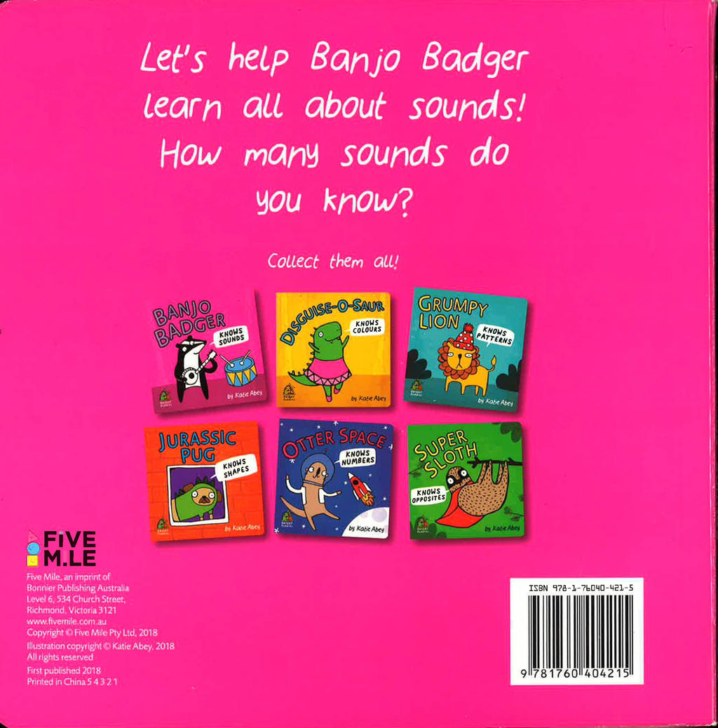 Banjo Badger Knows Sounds
