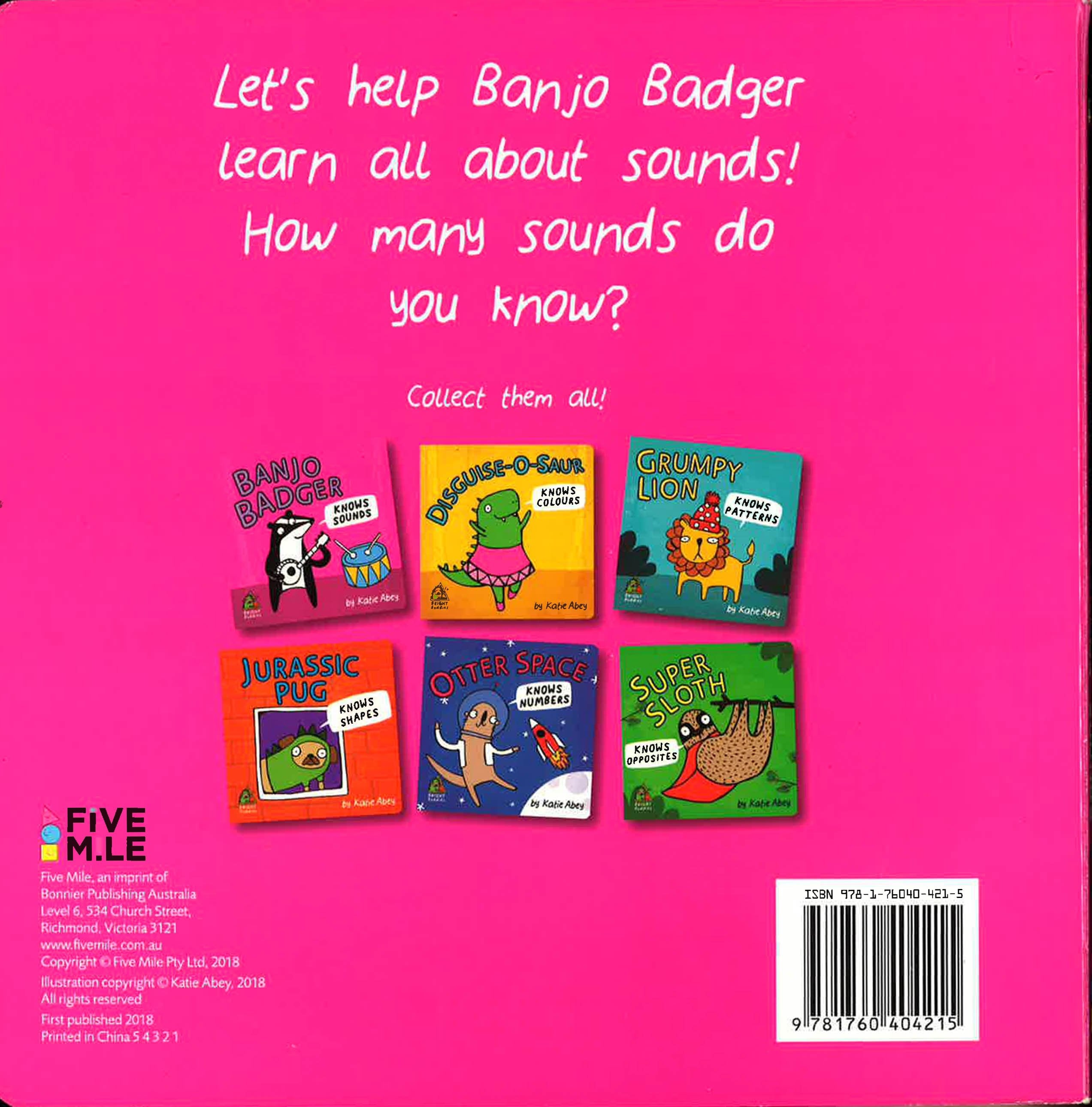 Banjo Badger Knows Sounds