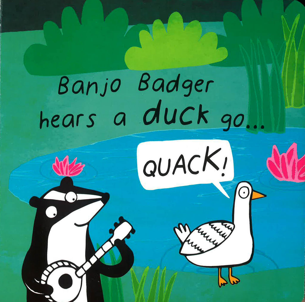 Banjo Badger Knows Sounds