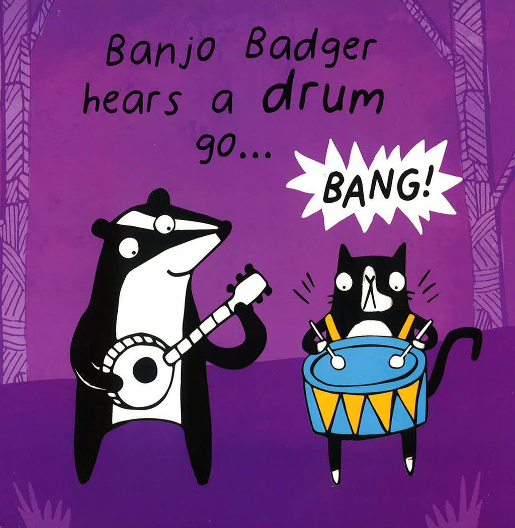 Banjo Badger Knows Sounds