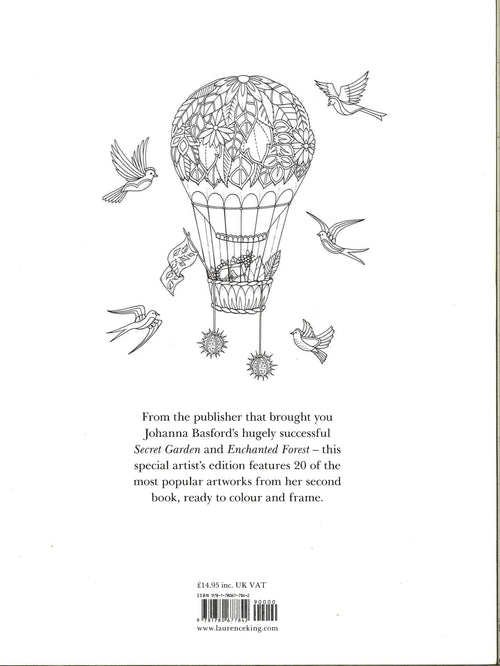 Enchanted Forest Artist's Edition: A Pull-Out And Frame Colouring Book