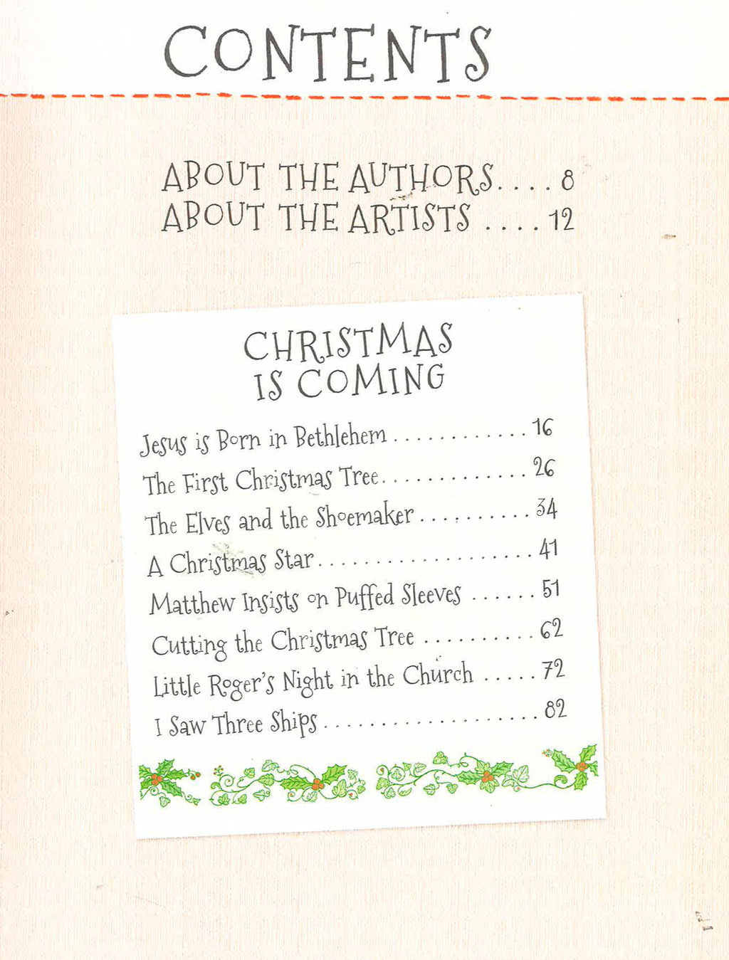 ILLUSTRATED TREASURY OF CHRISTMAS STORIES