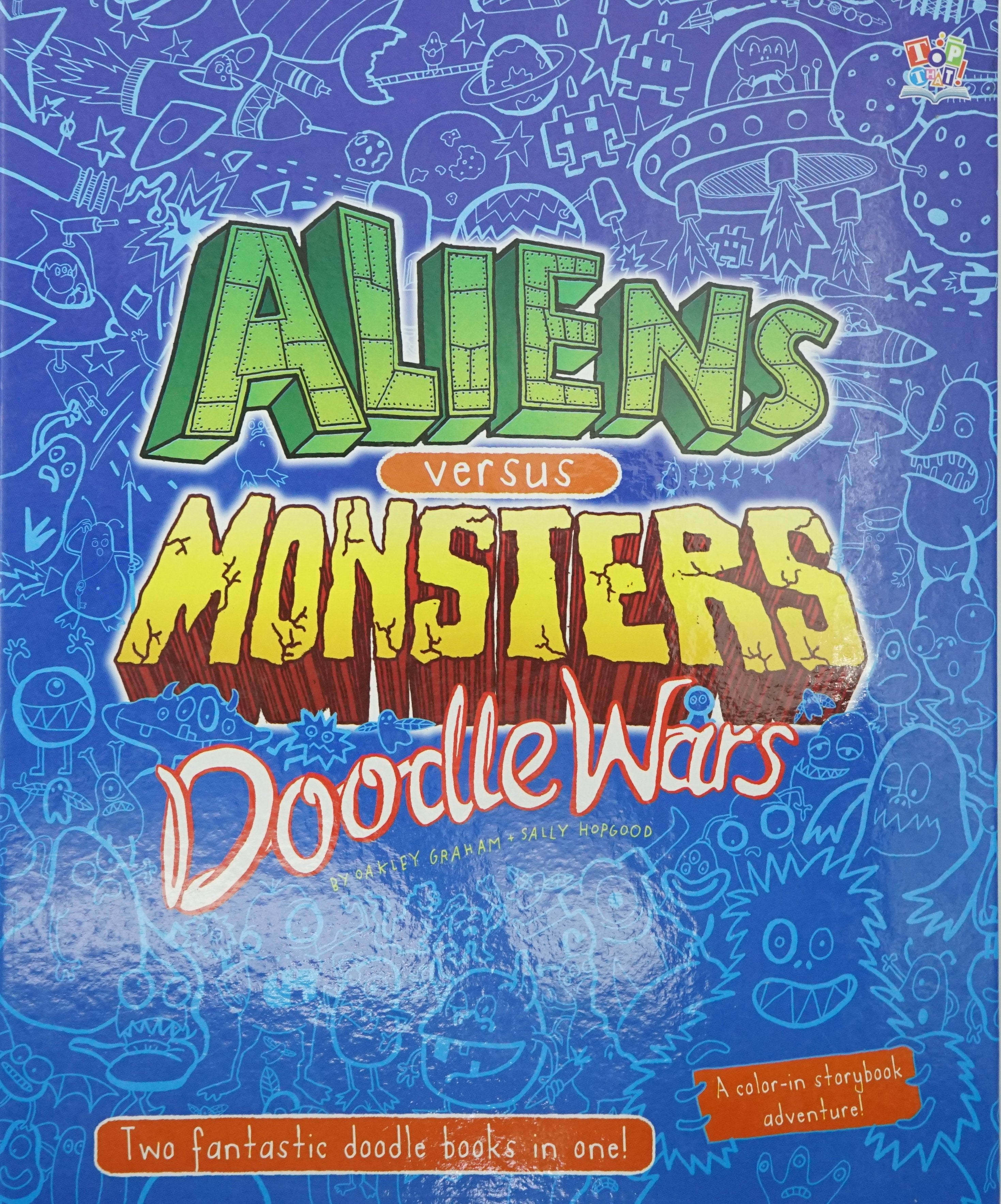 Aliens Versus Monsters Doodle Wars (Hb)