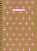 Geoart: Large Spiral-Bound Notebook