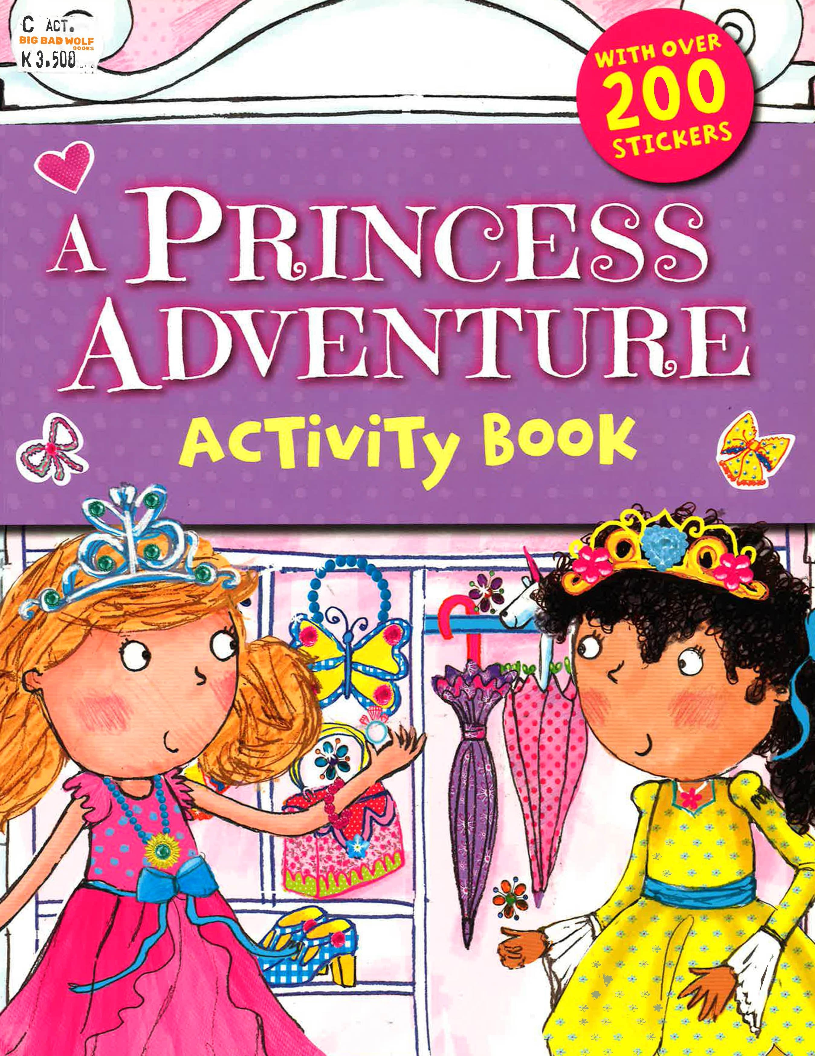 A Princess Adventure & Sticker Book