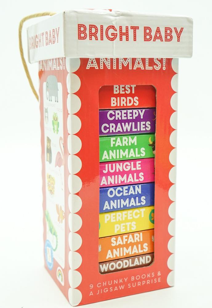 BRIGHT BABY BOOK TOWER: ANIMALS
