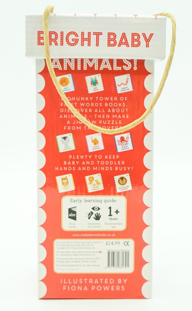 BRIGHT BABY BOOK TOWER: ANIMALS