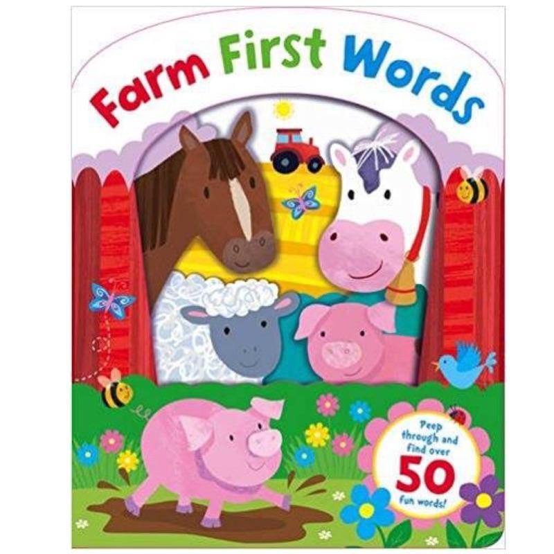 Peep-Through Boards: Farm First Words
