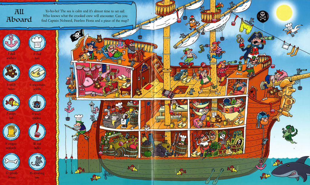 1001 Things To Find - Pirate