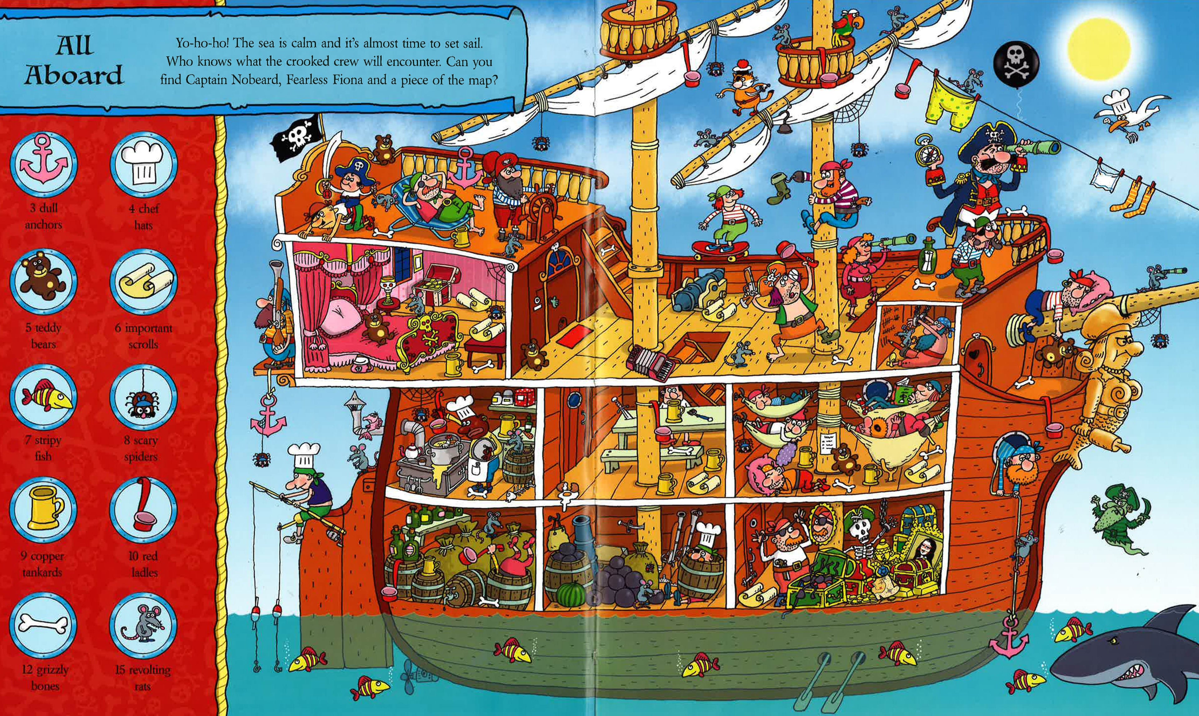 1001 Things To Find - Pirate