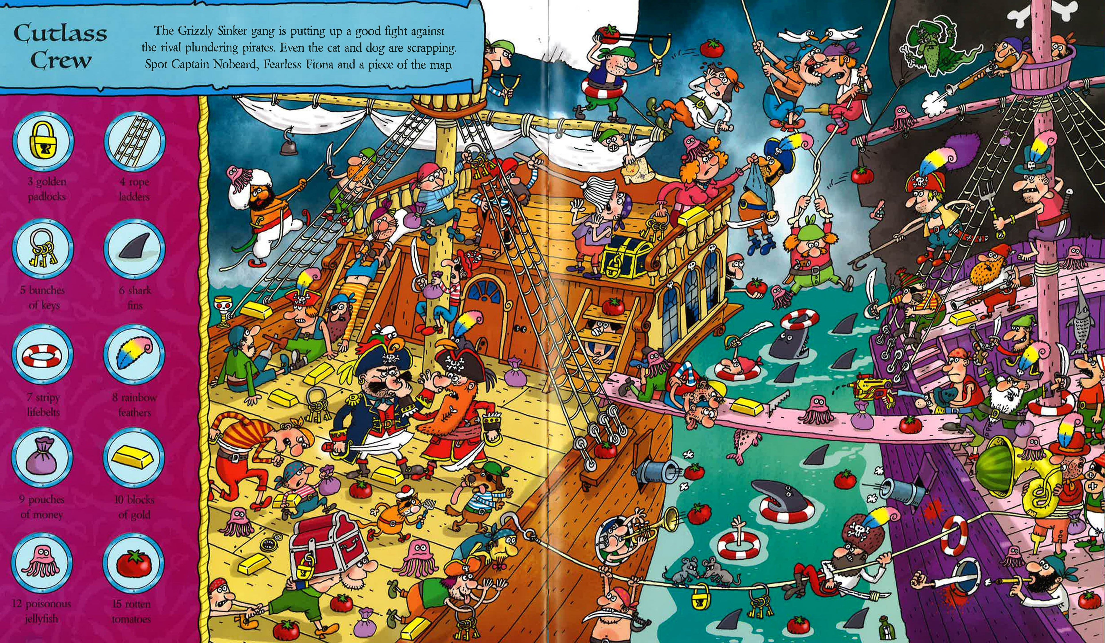 1001 Things To Find - Pirate