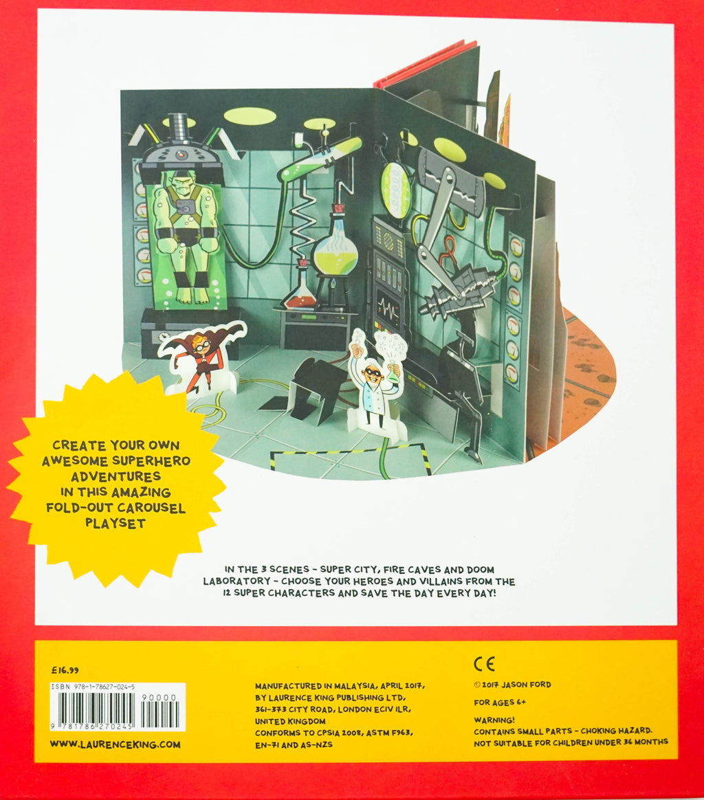 The Superhero Adventure Playset