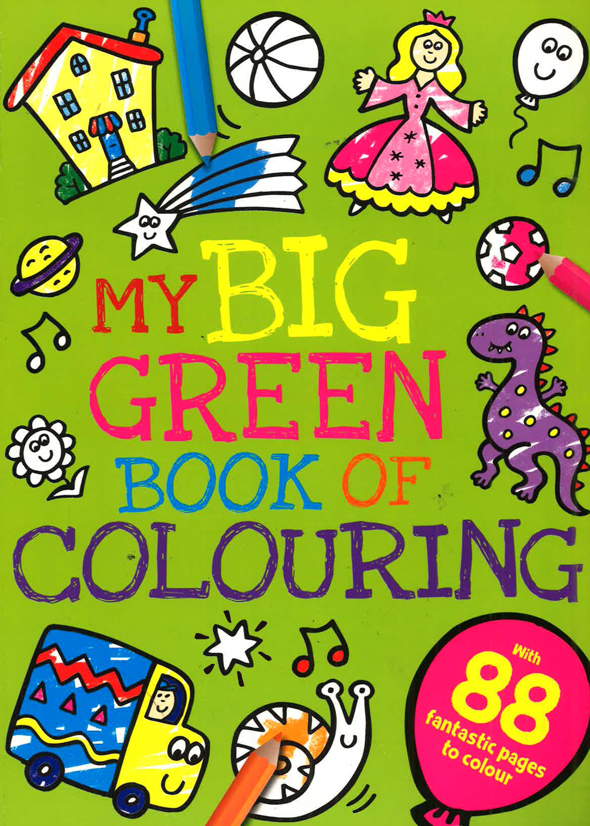 My Big Green Book Of Colouring