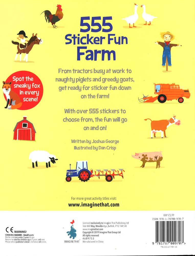 555 Sticker Fun Farm