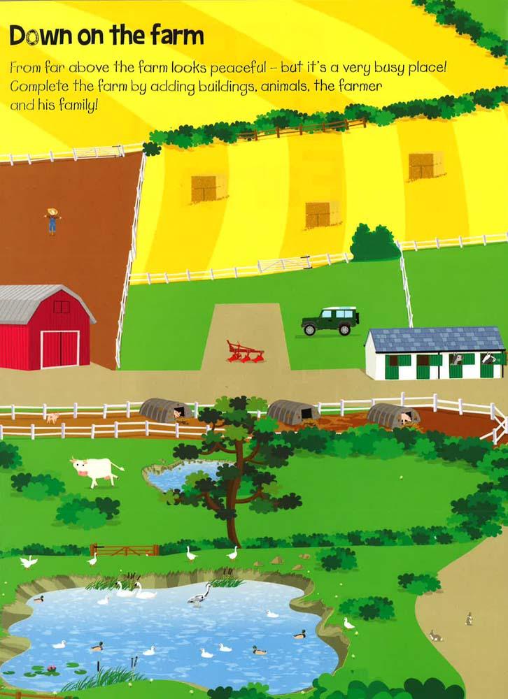 555 Sticker Fun Farm