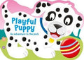 Die-Cut Shaped Animals: Playful Puppy