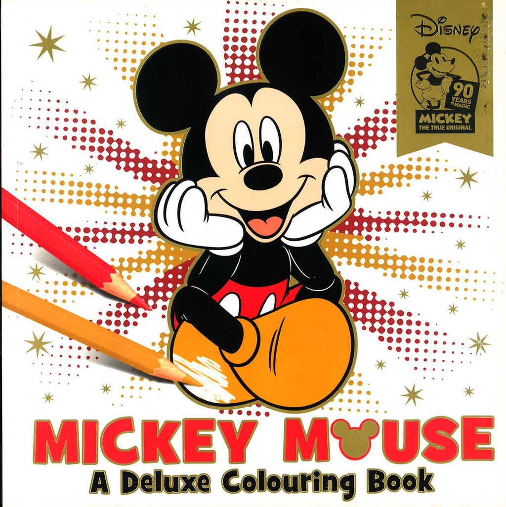 *Colouring Deluxe Disney: Disney Classics Mickey Mouse: Mickey Mouse A Deluxe Colouring Book