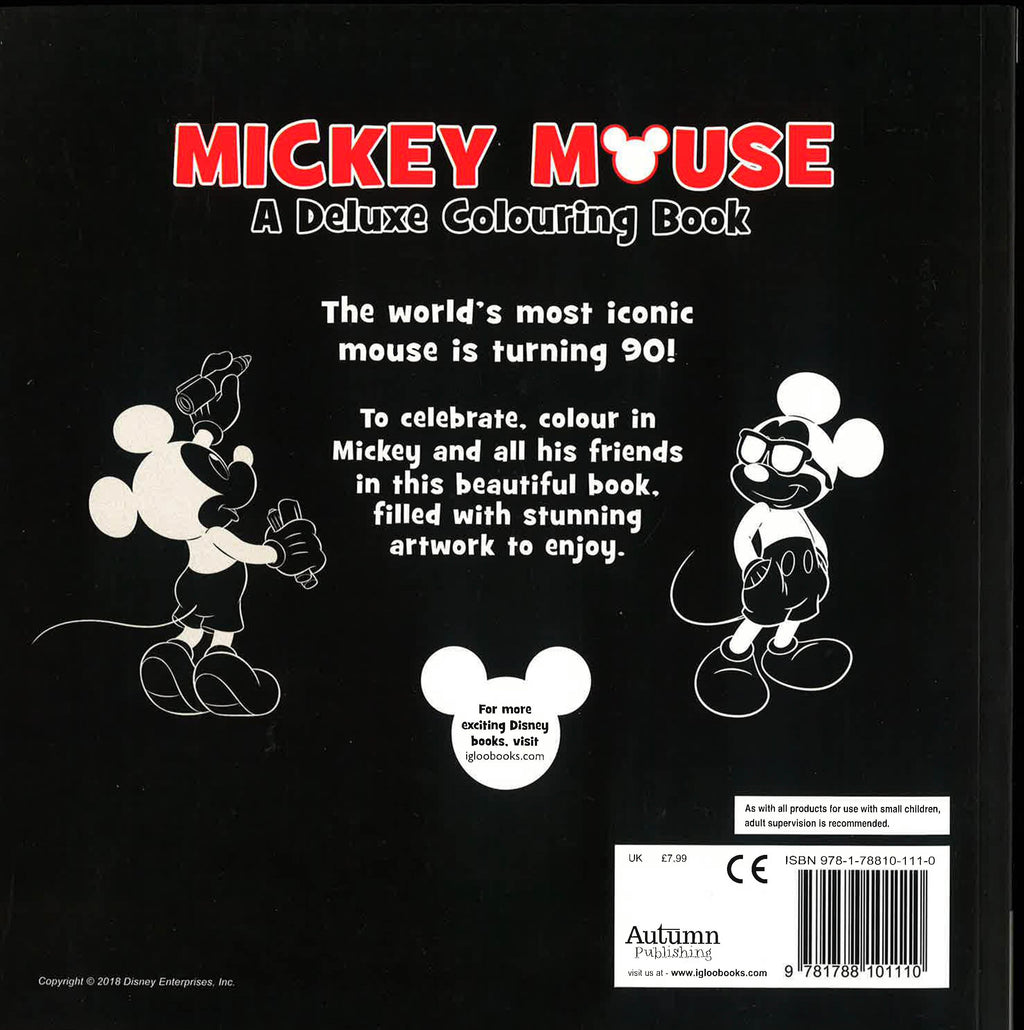 *Colouring Deluxe Disney: Disney Classics Mickey Mouse: Mickey Mouse A Deluxe Colouring Book