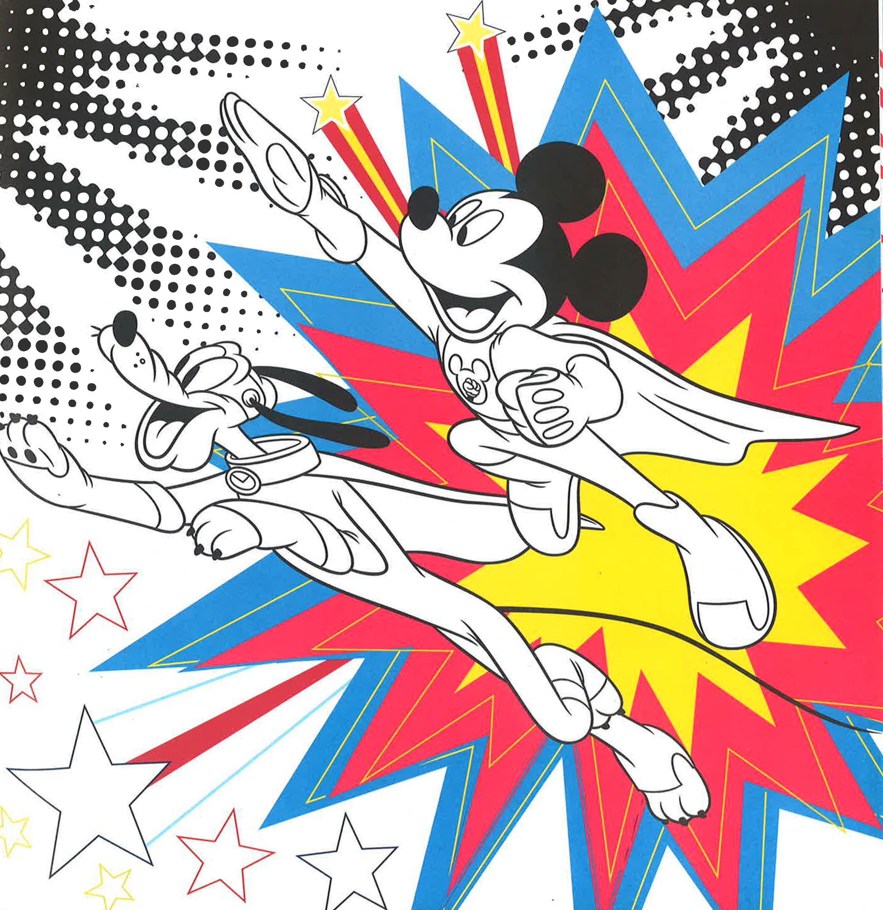 *Colouring Deluxe Disney: Disney Classics Mickey Mouse: Mickey Mouse A Deluxe Colouring Book