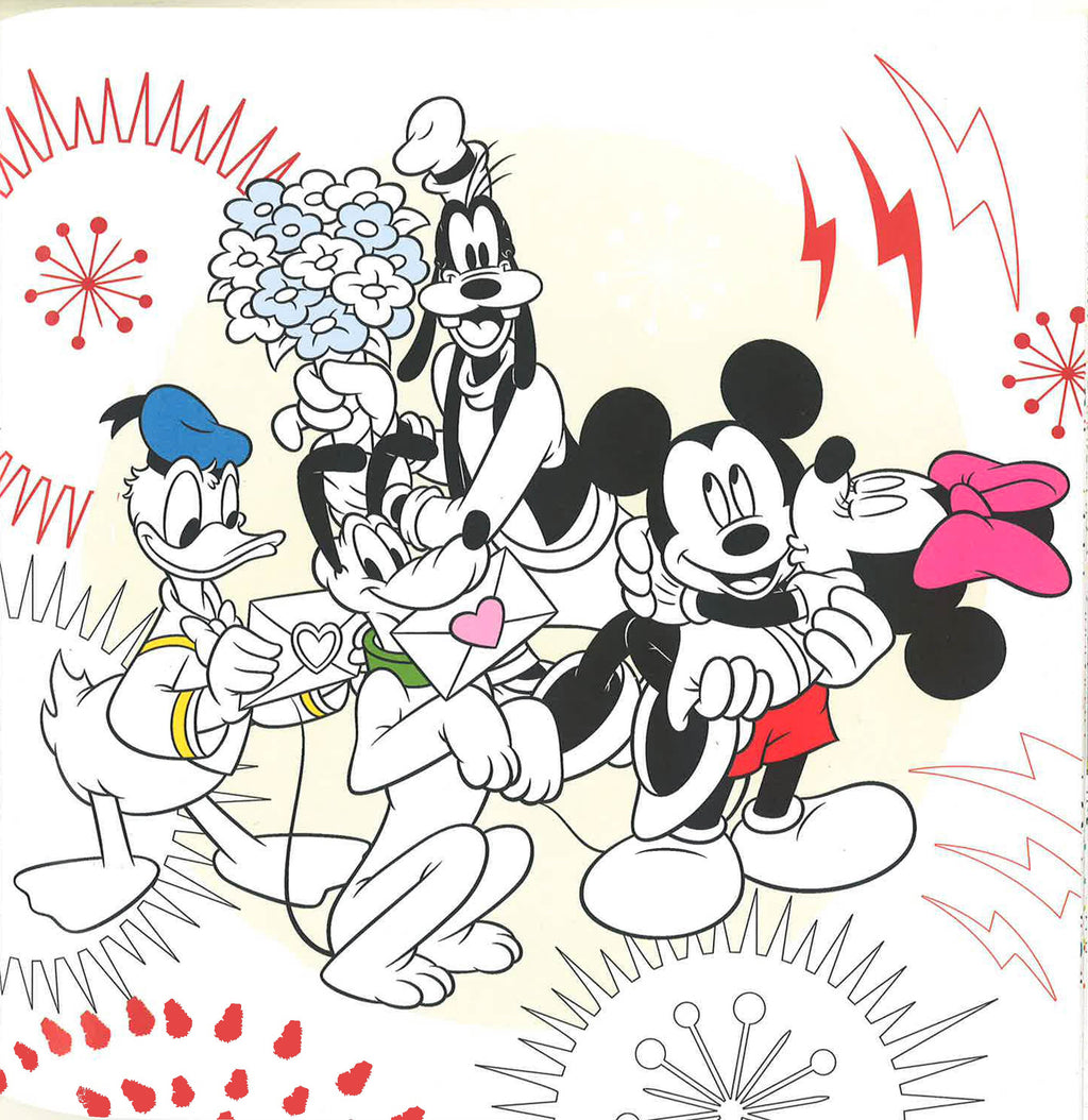 *Colouring Deluxe Disney: Disney Classics Mickey Mouse: Mickey Mouse A Deluxe Colouring Book
