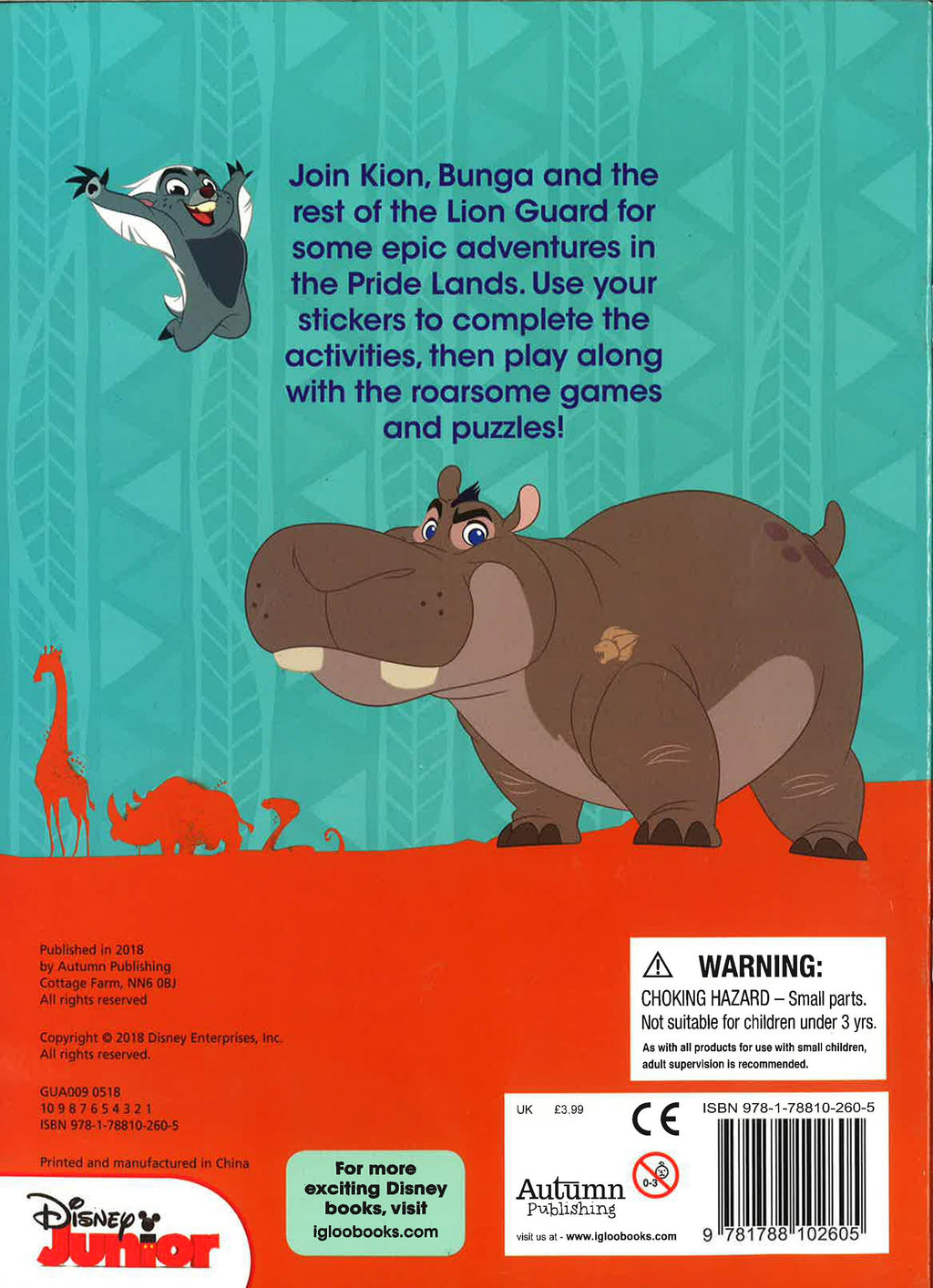 *Sticker Play Disney: Lion Guard: Sticker Play Roarsome Activities