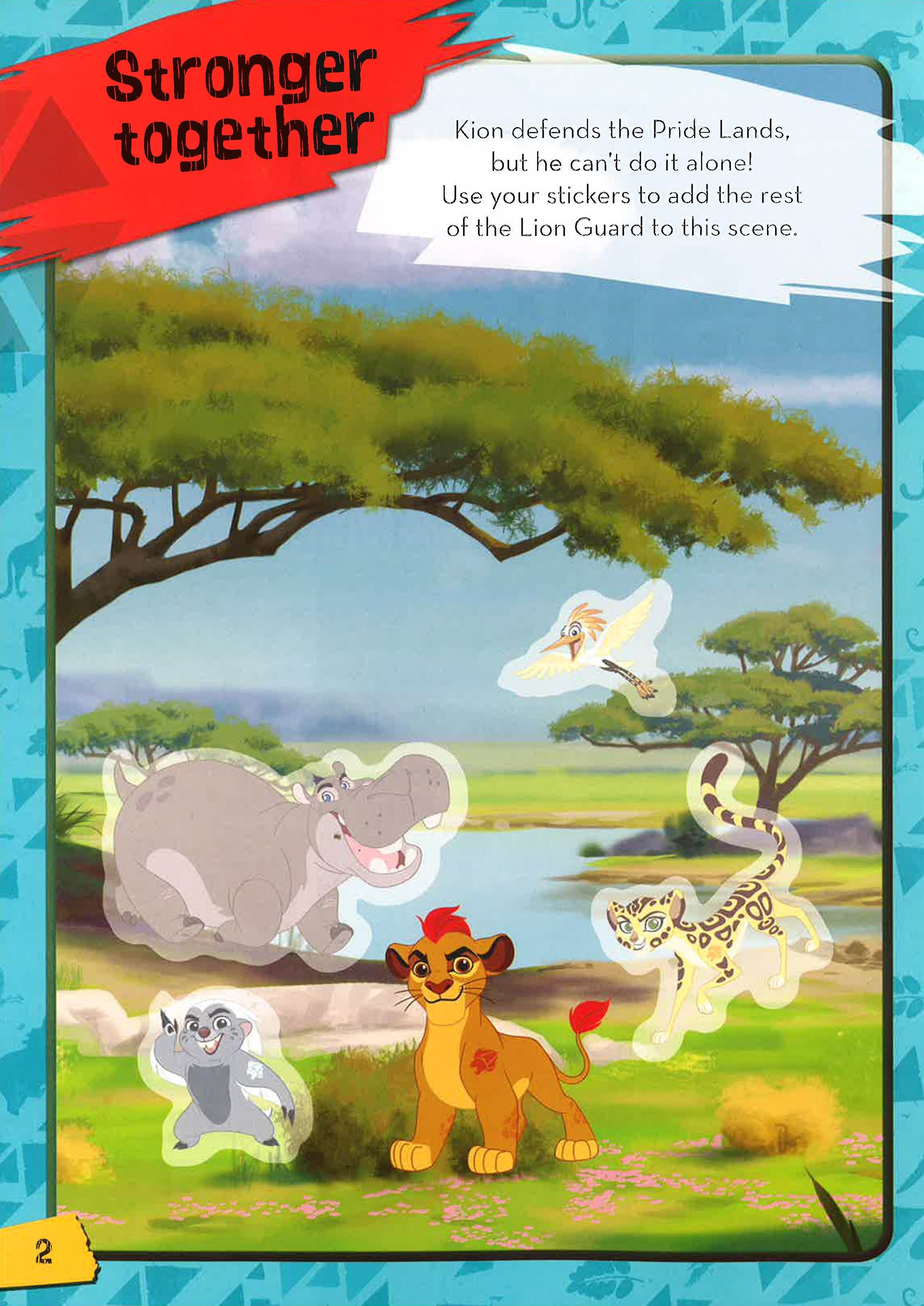 *Sticker Play Disney: Lion Guard: Sticker Play Roarsome Activities