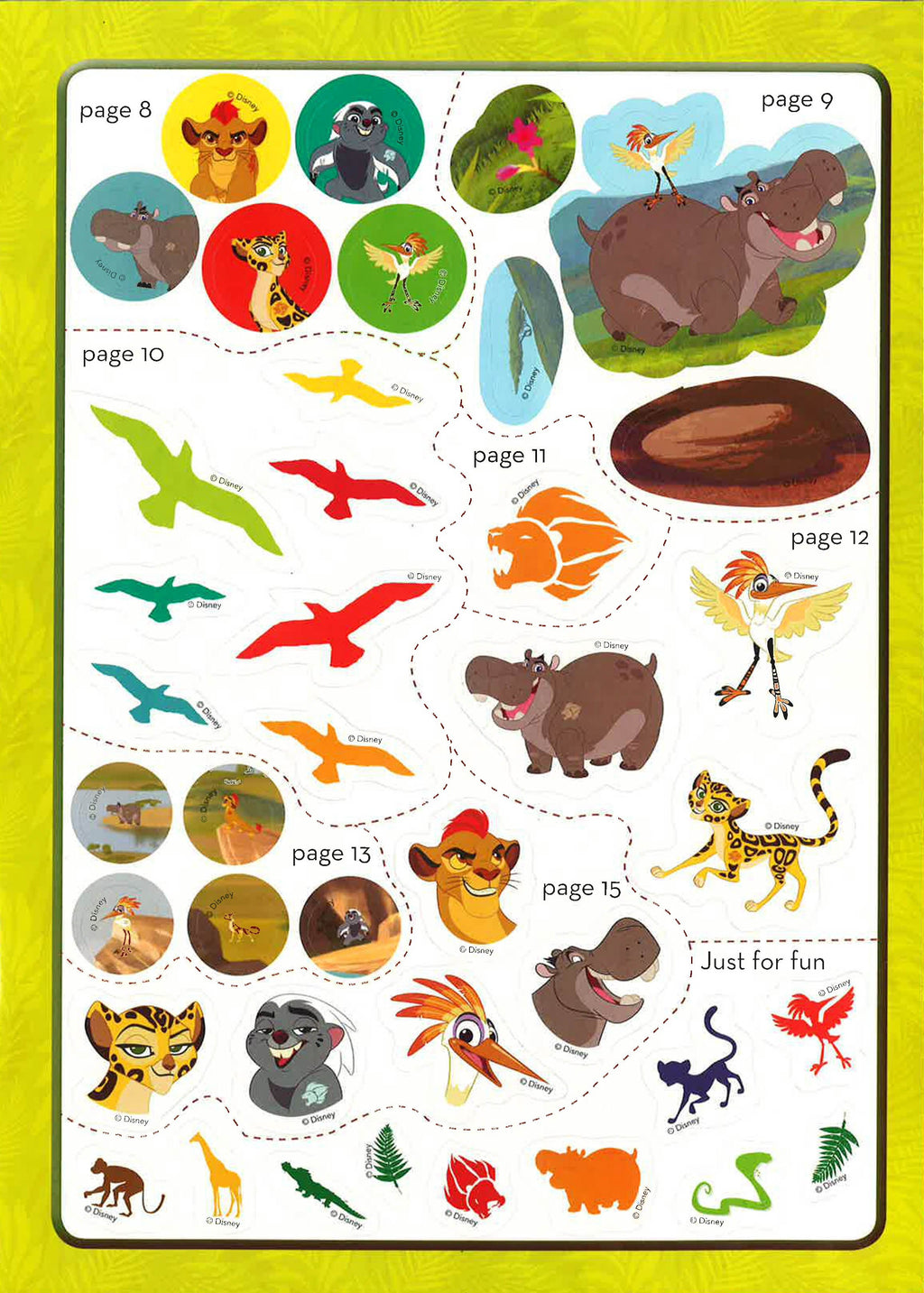*Sticker Play Disney: Lion Guard: Sticker Play Roarsome Activities
