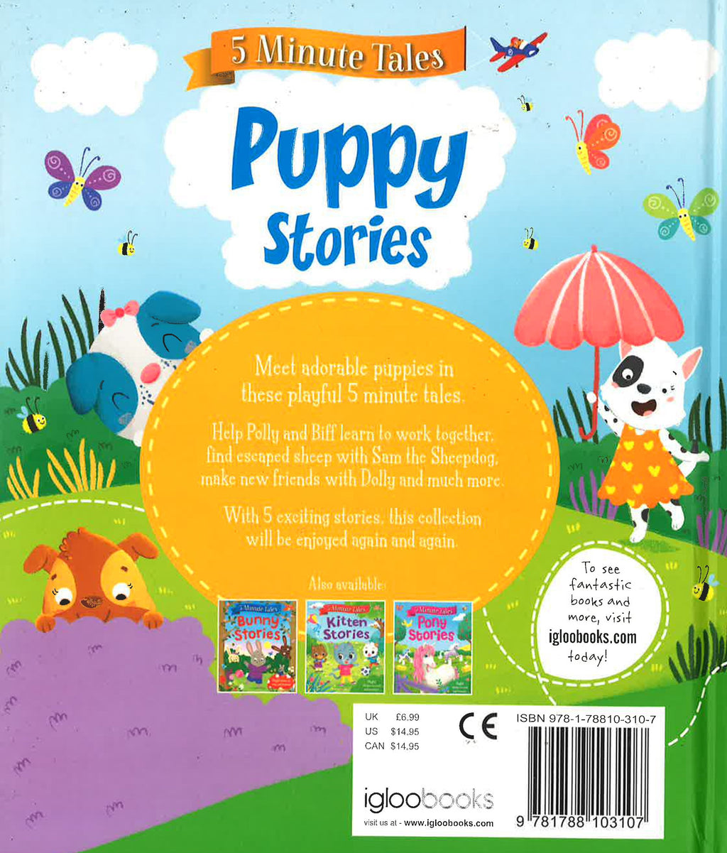 5 Minute Tales: Puppy Stories