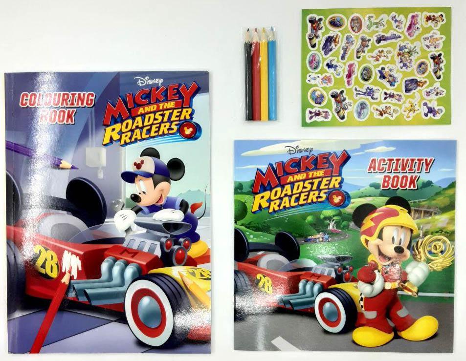 2-In-1 Activity Bag Disney: Disney Junior Mickey And The Roadster Racers: Activity Pack