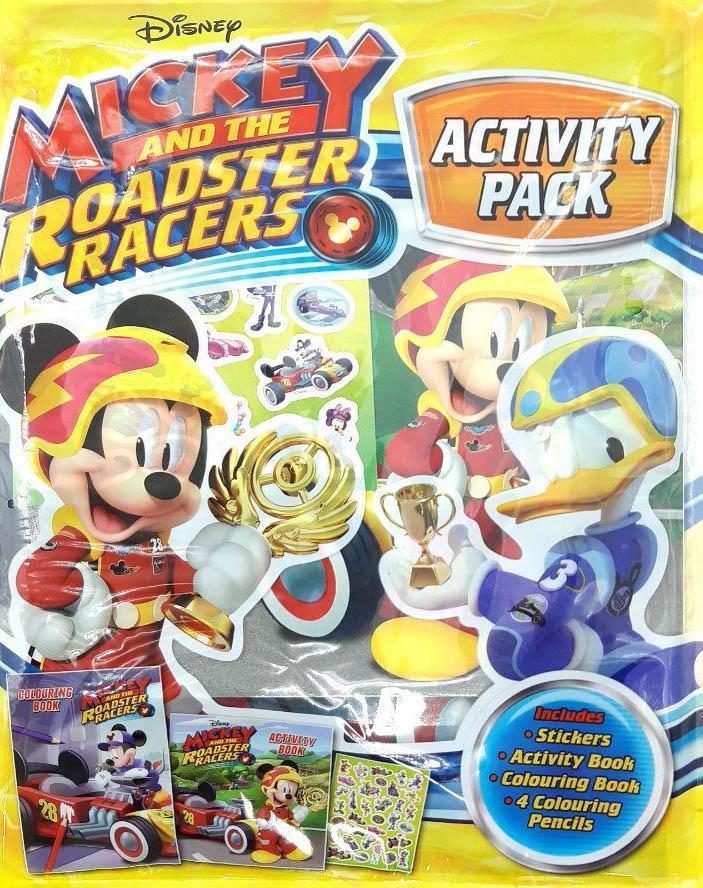 2-In-1 Activity Bag Disney: Disney Junior Mickey And The Roadster Racers: Activity Pack